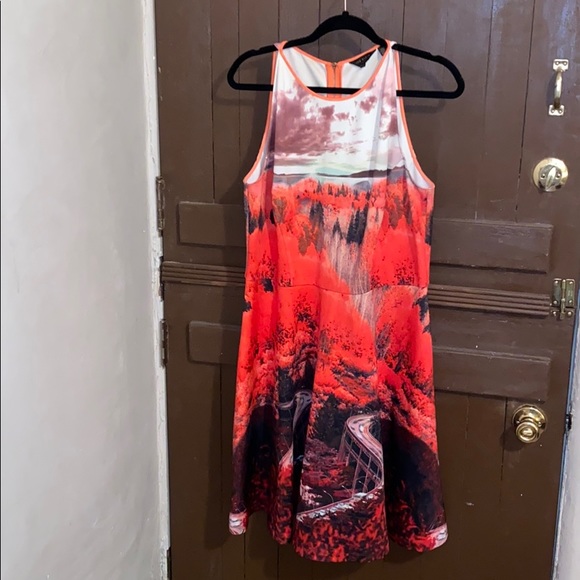 Ted Baker Road to Nowhere Neoprene Dress - Picture 2 of 8